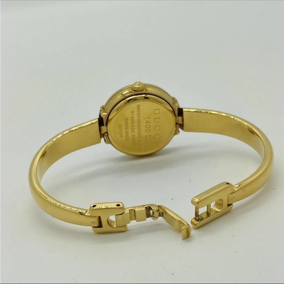 Gucci Watch 1400L 25mm Women's Gold - Picture 6 of 9